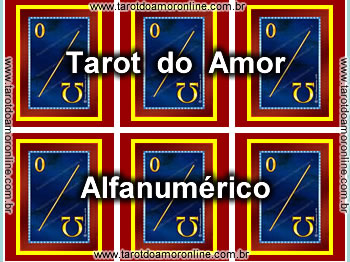 Tarot do Amor alfanumerico
